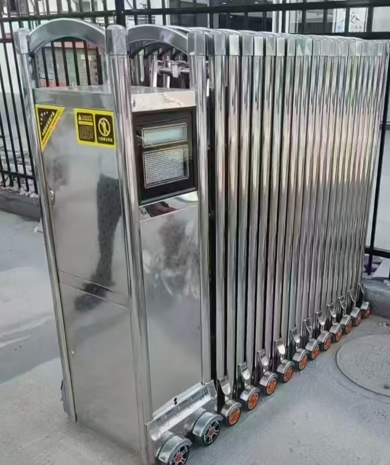 不锈钢电动门庭院门 教学仪器 安全用仪器